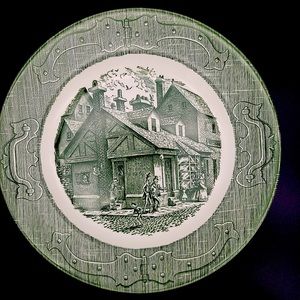 Vintage Old Curiosity Royal China Plate